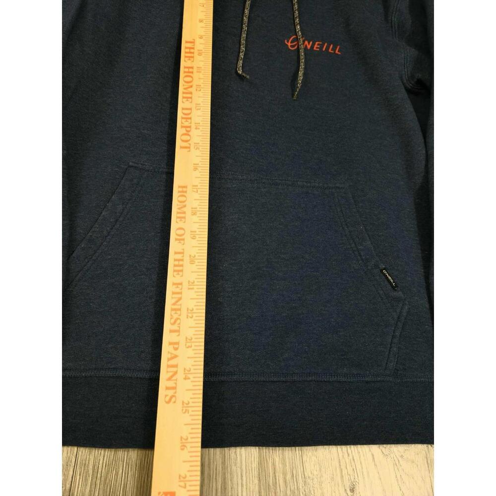 O’Neill Surf Co Palm Tree Graphic Hoodie Blue Pullover Sweatshirt Medium #5 - Picture 4 of 5